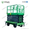 16 Meters Hydraulic Lift Platform Scissor Lift 300Kg For Working At Height In Green