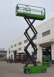 전기 자기 추진은 상승 테이블 공중 일 플랫폼 230kg 적재 능력을 가위로 자릅니다
