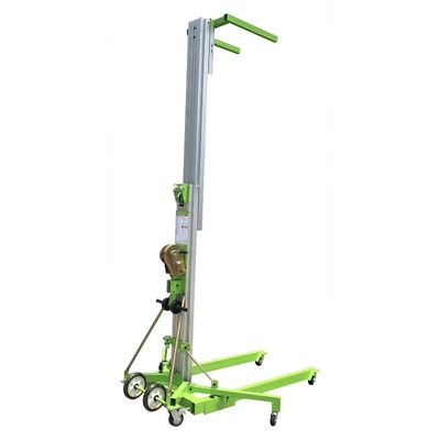 Portable Material Lift with manual winch