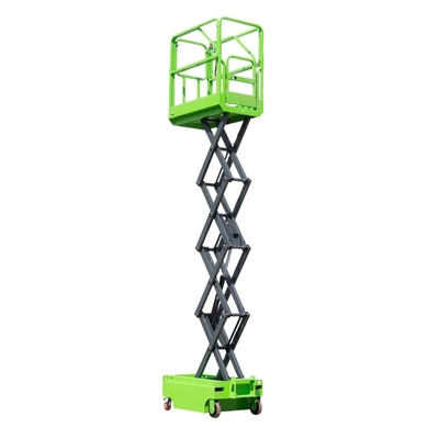 Small Size Mini Mobile Scissor Lift 3 Meters Height For Cleaning
