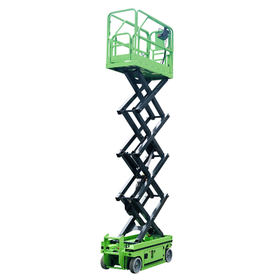 5.9m Work Height 240kg Load Mini Electrical Self Propelled Scissor Lift for Warehouse