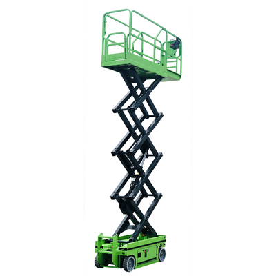 5.9m Work Height 240kg Load Mini Electrical Self Propelled Scissor Lift for Warehouse