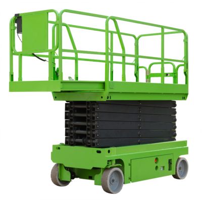 10 Meters Lifting Height Self Propelled Scissor Lift MEWP With One Year Warranty