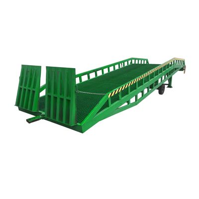 10000Kg Loading Capacity Mobile Dock Ramp 1.8 Meters Working Height for Logistic Park
