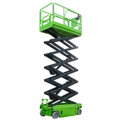 10m Working Height Hydraulic Self Propelled Scissor Lift with Extension Platform