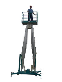 Insulated 12m Heavy Load Hydraulic Aerial Work Platform with Dual Mast