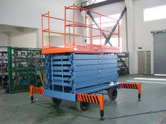 10 Meters Extension Mobile hydraulic manlift with 450Kg Loading Capacity