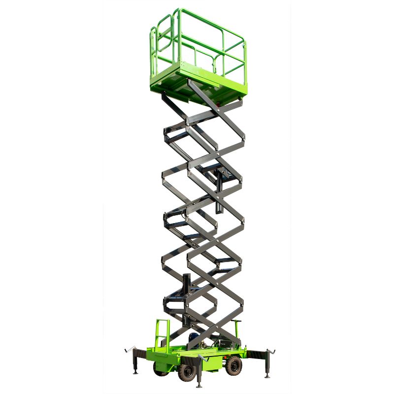 9000mm Height Mobile Scissor Lift Mobile Hydraulic Lift Platform For Cleaning