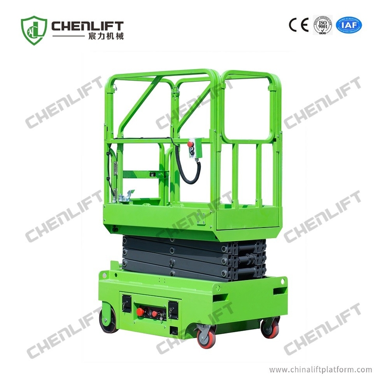 Platform Height Max 3m Lifting Capacity 240kg MINI Hydraulic Mobile Scissor Lift